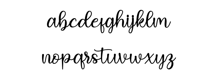 Collette Font LOWERCASE