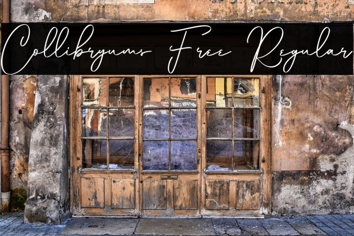 Collibryums Free Regular Example 2