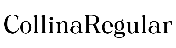 Collina Regular  Frei Schriftart Herunterladen