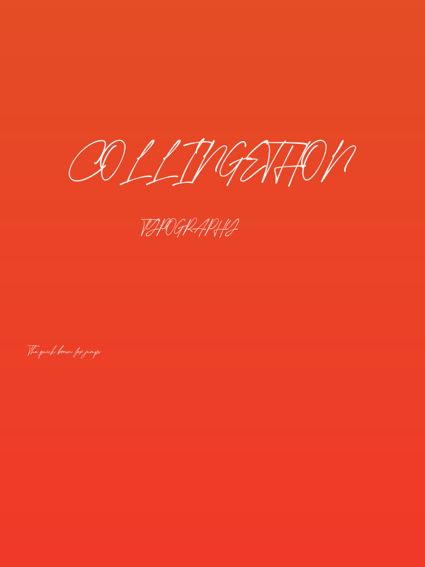 Collingethon Poster
