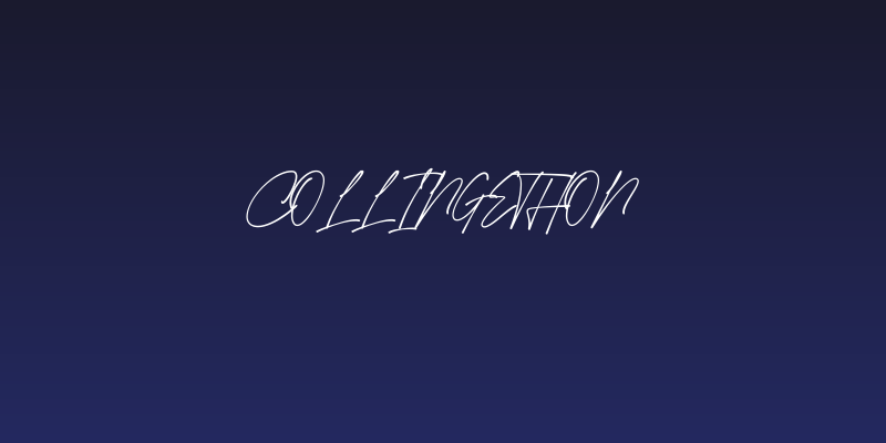 Collingethon Social Header