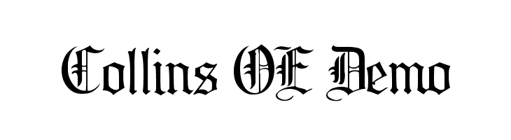 Collins OE Demo  Free Fonts Download