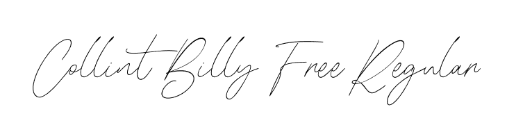 Collint Billy Free Regular  baixar fontes gratis