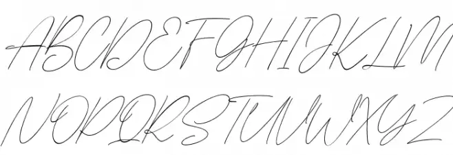 Collint Billy Free Regular Font OTHER CHARS
