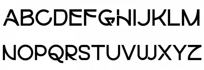 Colmeak फ़ॉन्ट अपरकेस