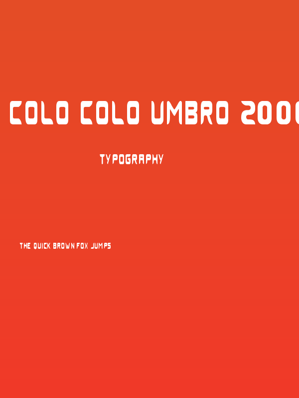 Colo Colo Umbro 2006 [MEJIAS] Poster