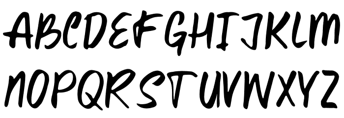 Colombard DEMO Regular Font UPPERCASE