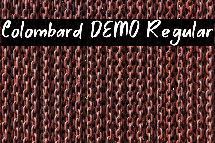 Colombard DEMO Regular Example 3