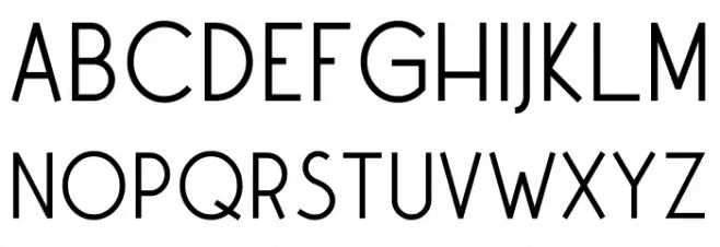 Colombia Bold Font UPPERCASE