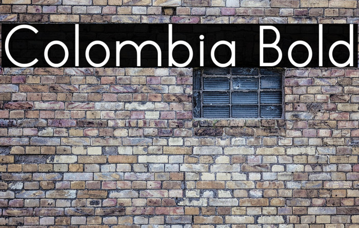 Colombia Bold Example 2