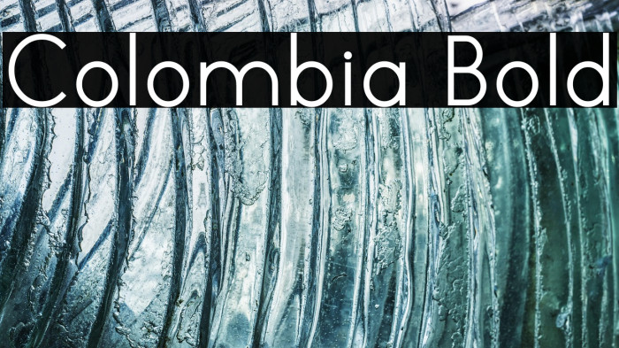 Colombia Bold Example 3