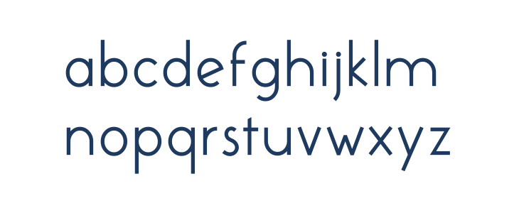 Colombia Bold Lowercase