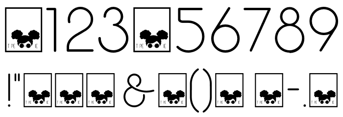 ColoniaDecoDEMO-Regular Font OTHER CHARS