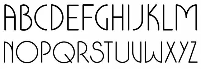 ColoniaDecoDEMO-Regular Font UPPERCASE