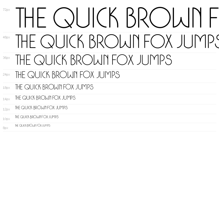 ColoniaDecoDEMO-Regular Waterfall