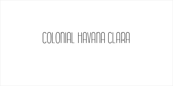 Colonial Havana Clara Logo
