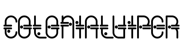 ColonialViper  font caratteri gratis