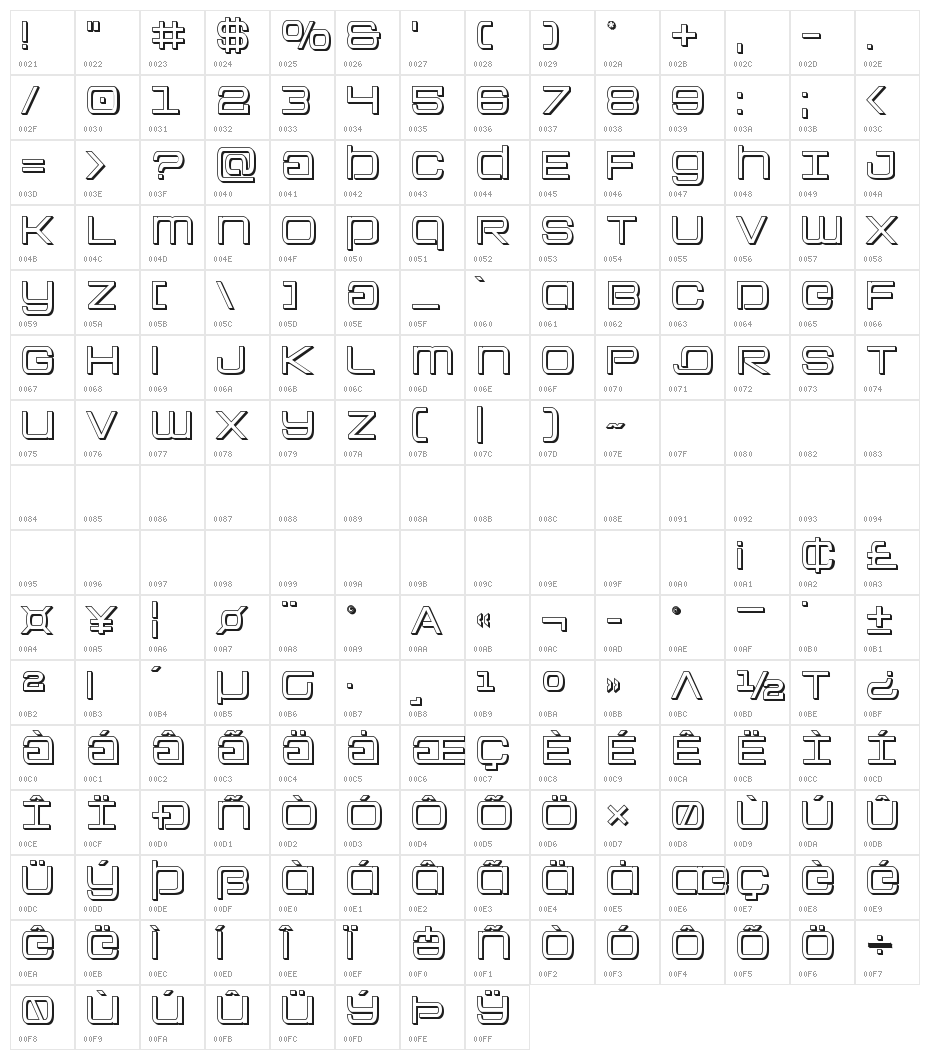Colony Marines 3D Character Map