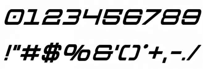 Colony Marines Bold Italic Font OTHER CHARS
