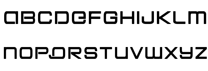 Colony Marines Bold Font LOWERCASE