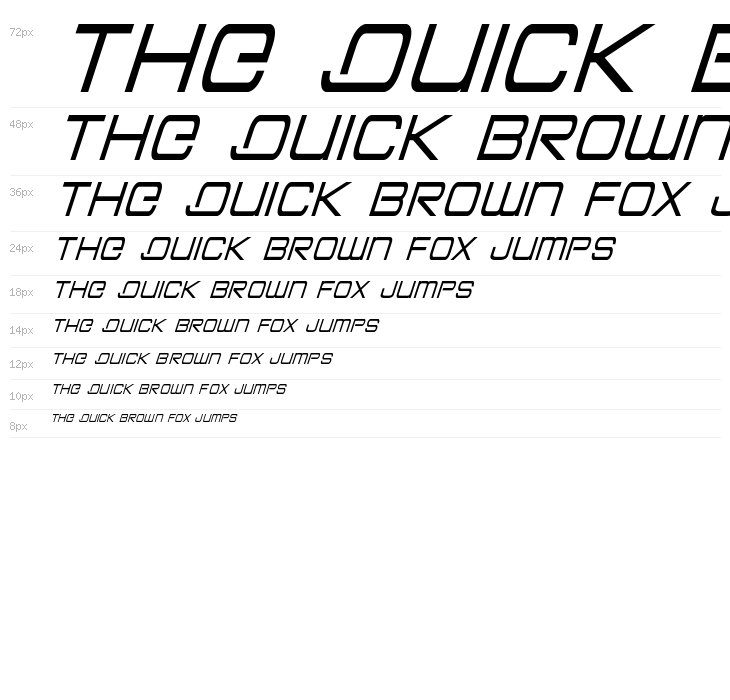 Colony Marines Condensed Italic Waterfall