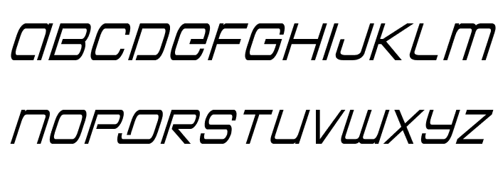Colony Marines Condensed Italic Font LOWERCASE