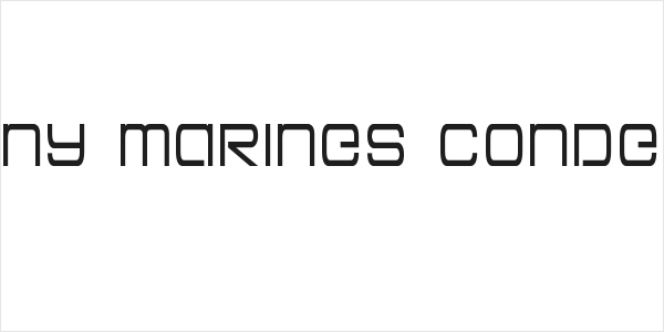 Colony Marines Condensed Logo