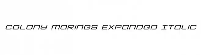 Colony Marines Expanded Italic 