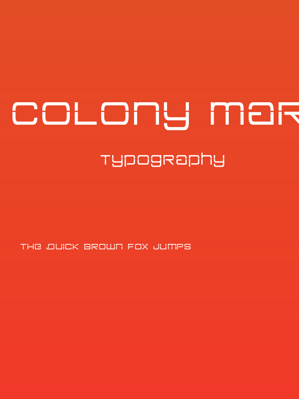 Colony Marines Laser Poster