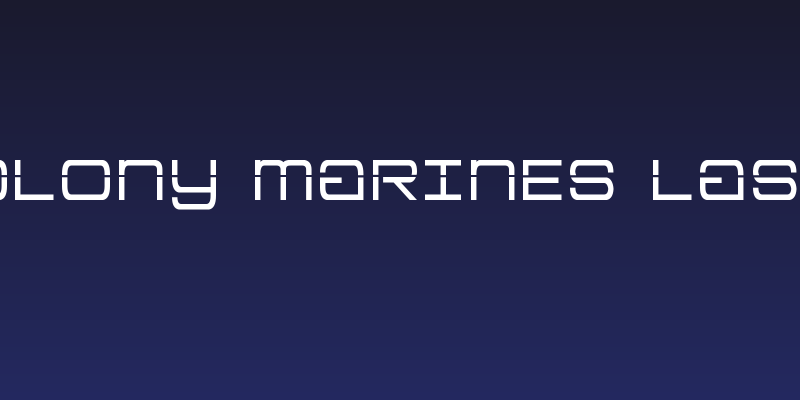Colony Marines Laser Social Header