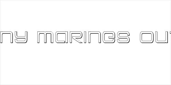 Colony Marines Outline Logo