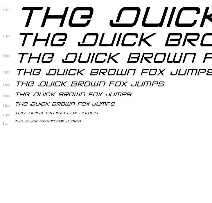 Colony Marines Semi-Bold Italic Waterfall