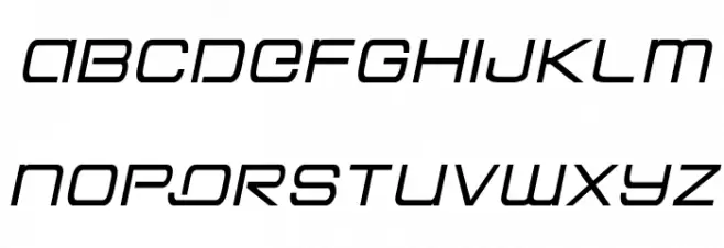 Colony Marines Semi-Italic 字体 小写
