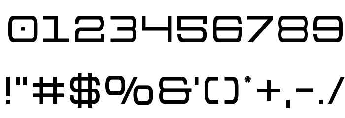 Colony Marines Font OTHER CHARS