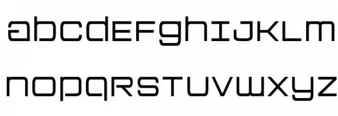 Colony Marines Schriftart Groß