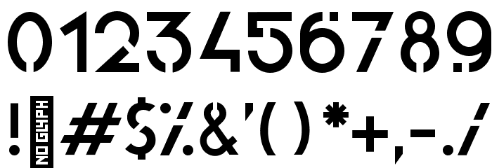 Colony Regular Font OTHER CHARS