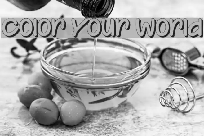 Color Your World Fuentes examples