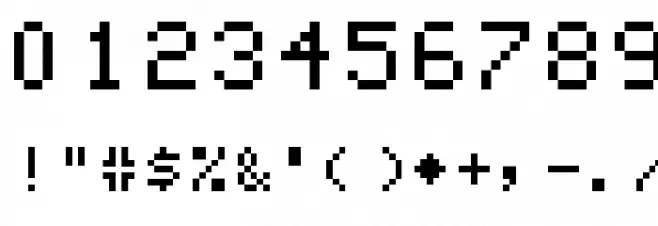 ColorBasic-Regular Font OTHER CHARS