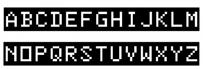 ColorBasic-Regular Font LOWERCASE