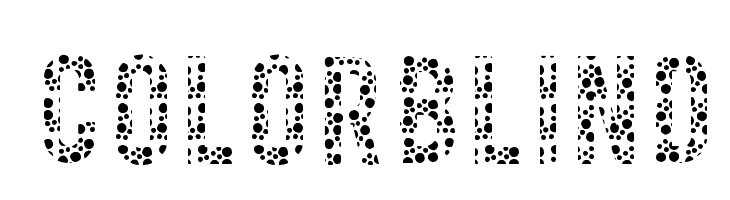 ColorBlind  Descarca Fonturi Gratis