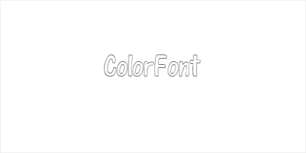 ColorFont Logo