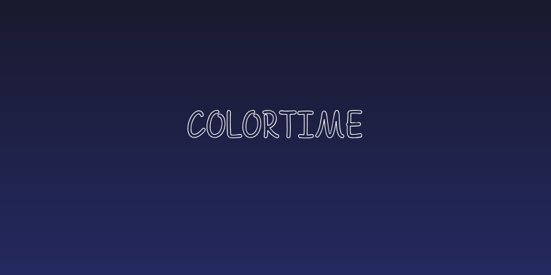 ColorTime Social Header