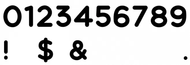 ColorTube Font OTHER CHARS