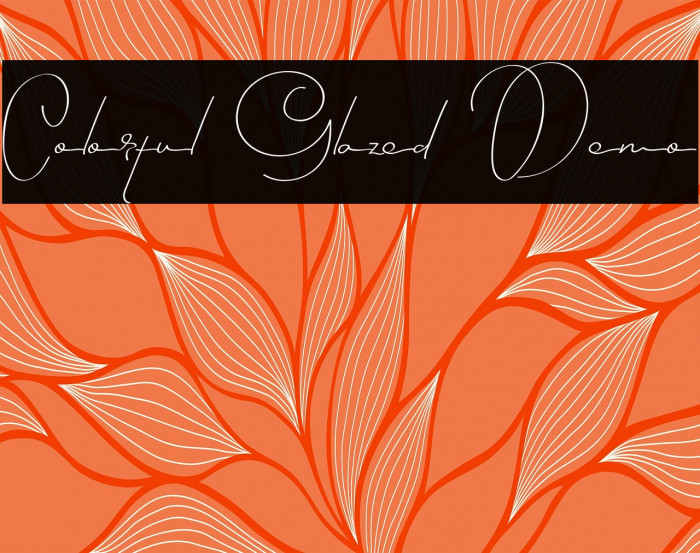 Colorful Glazed Demo Example 2