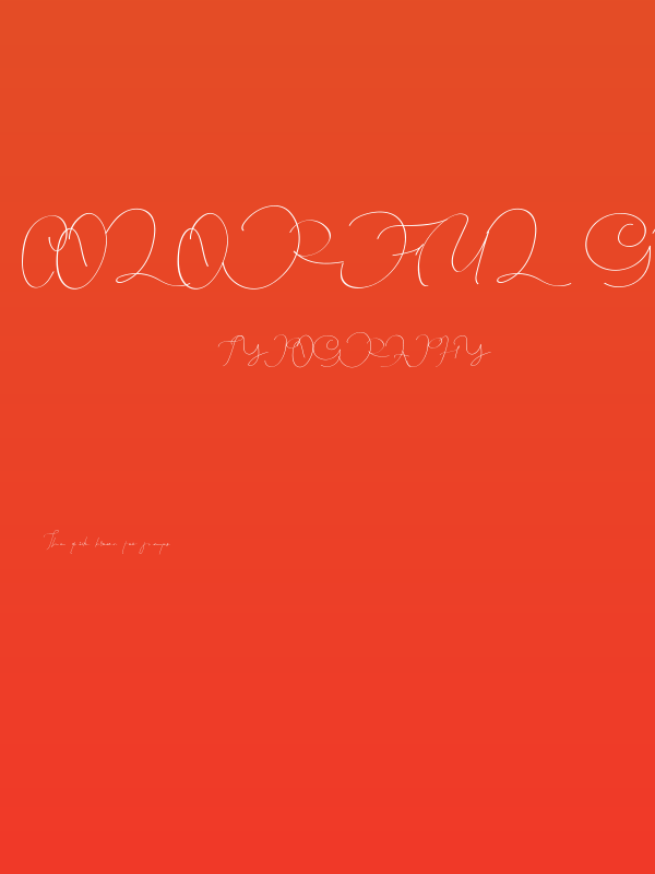 Colorful Glazed Demo Poster