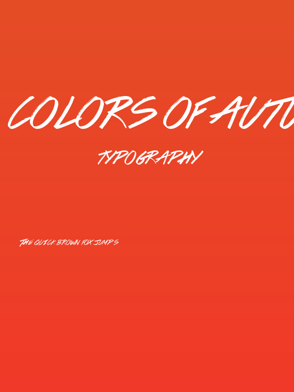 Colors Of Autumn Poster