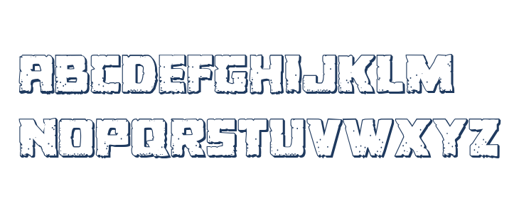 Colossus 3D Regular Lowercase