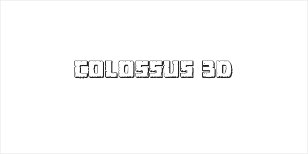 Colossus 3D Logo