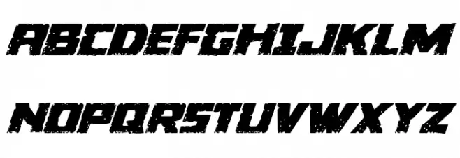 Colossus Expanded Italic Polices MAJUSCULES