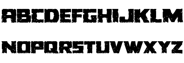 Colossus Expanded Font LOWERCASE